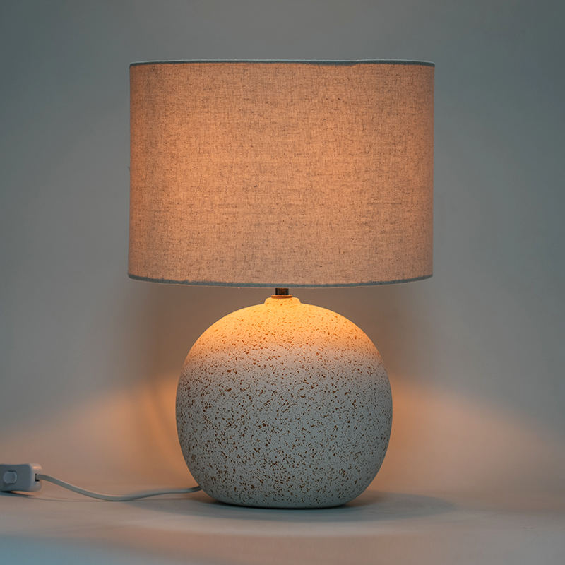 Japonský styl keramická stolní lampa retro nosná lampa