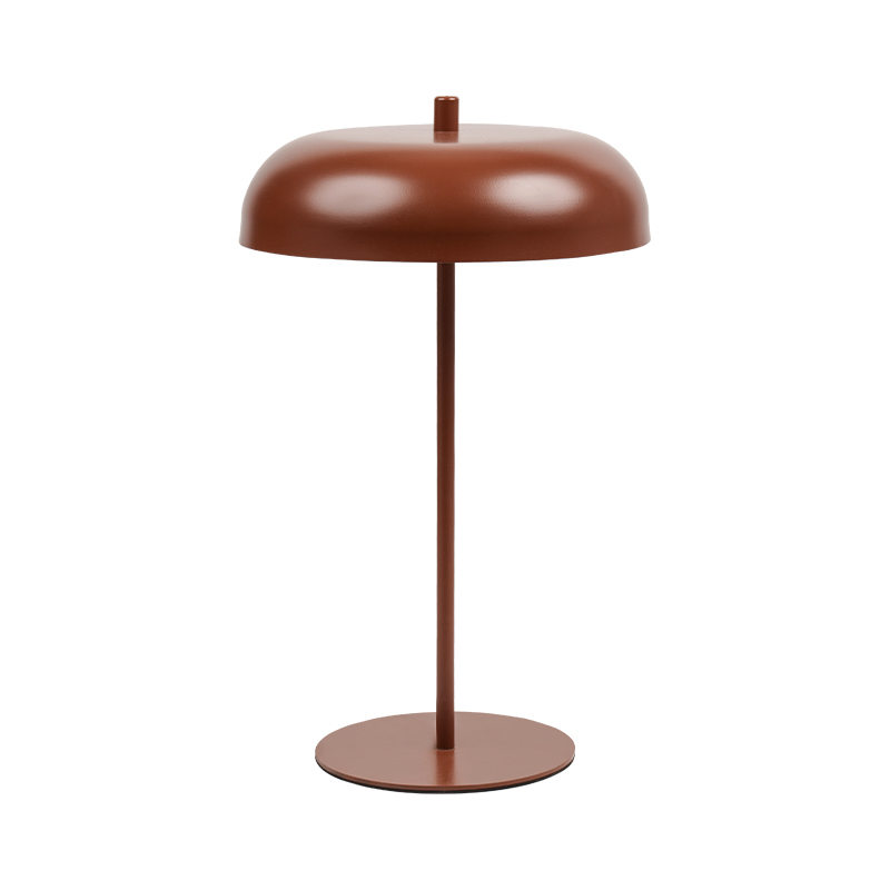LED vintage kovová stolní lampa
