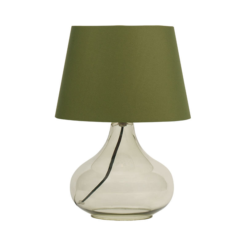Evropský styl jednoduchá skleněná stolní lampa