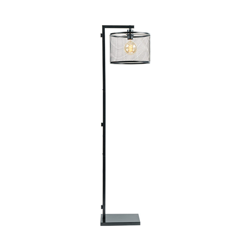 Průmyslový styl železné podlahové lampa