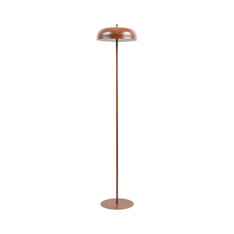 Studie ložnice vedla podlahová lampa
