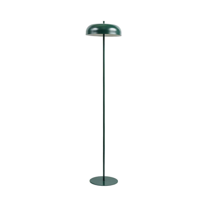 Studie ložnice vedla podlahová lampa