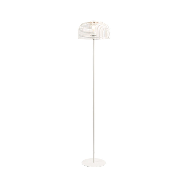 Skandinární kované železo Dekorativní podlahová lampa