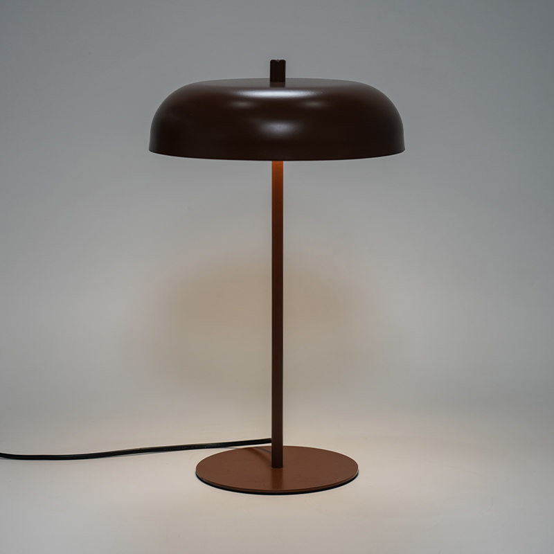 LED vintage kovová stolní lampa