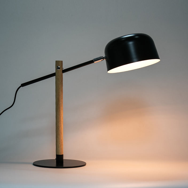 Office kovová čtecí stolní lampa