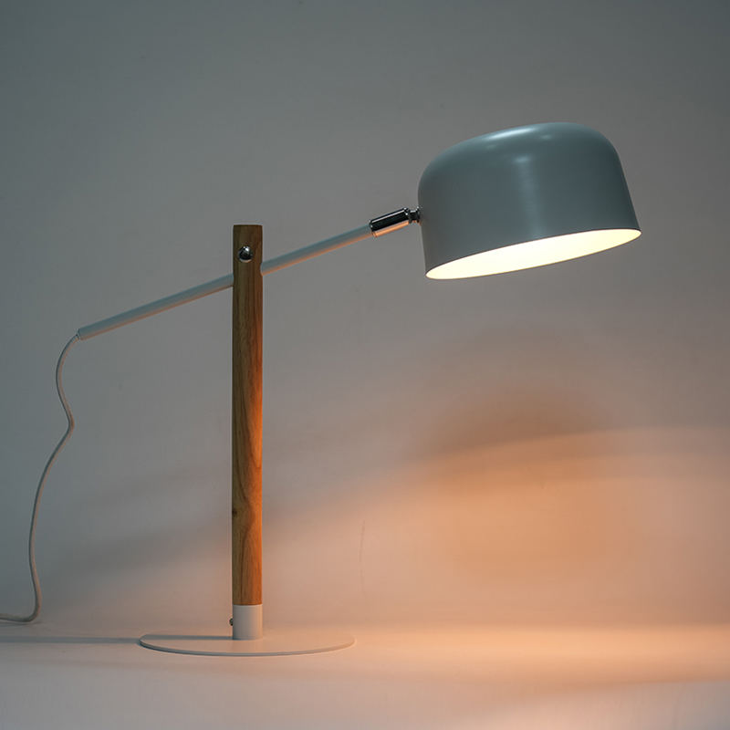 Office kovová čtecí stolní lampa