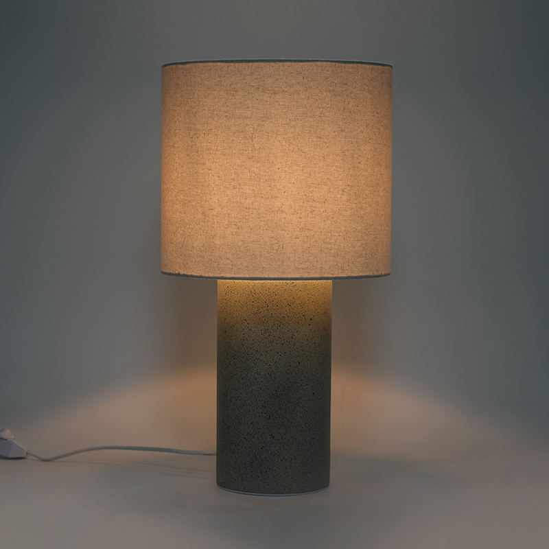 Válcová ložnice postele keramická stolní lampa